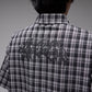 VIVIAN PRAISE CHECK SS SHIRT // BLACK