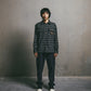 VIVIAN FLANNEL LS SHIRT // BLACK