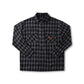 VIVIAN FLANNEL LS SHIRT // BLACK