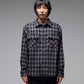 VIVIAN FLANNEL LS SHIRT // BLACK