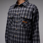 VIVIAN FLANNEL LS SHIRT // BLACK