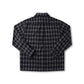 VIVIAN FLANNEL LS SHIRT // BLACK