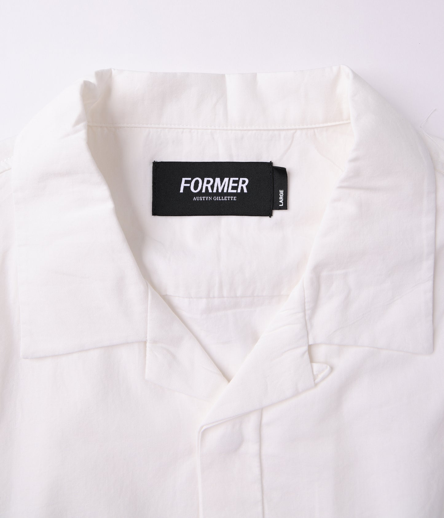 MARILYN AG LS SHIRT // WHITE