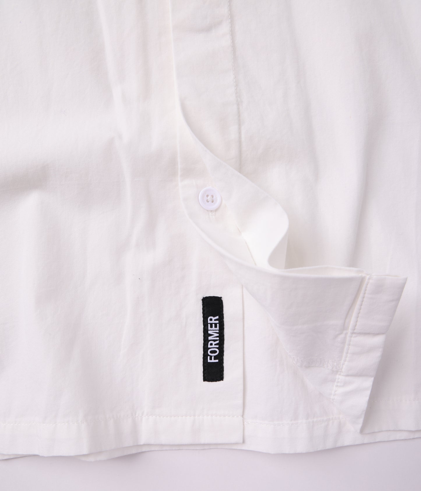 MARILYN AG LS SHIRT // WHITE