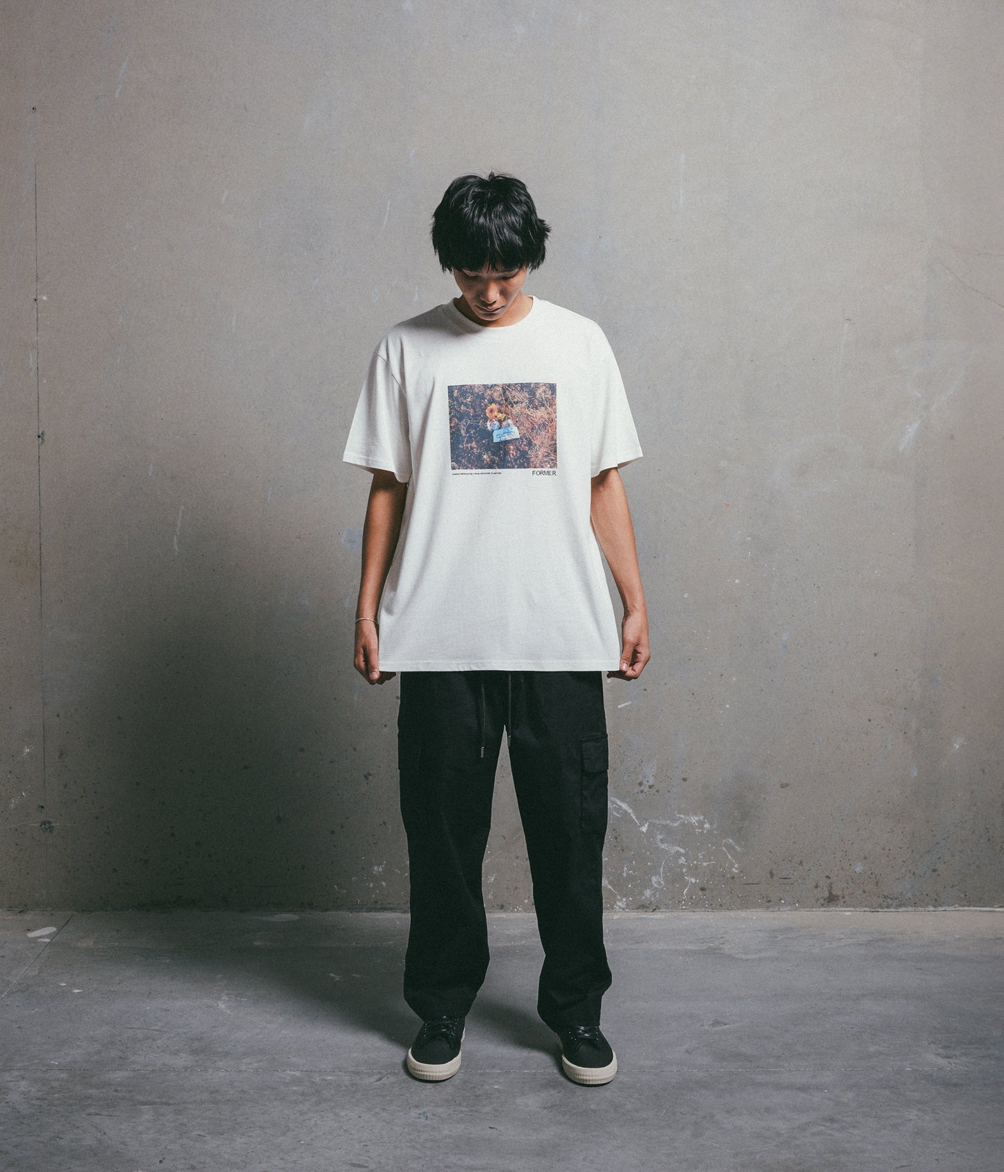 CACHE T-SHIRT // OYSTER