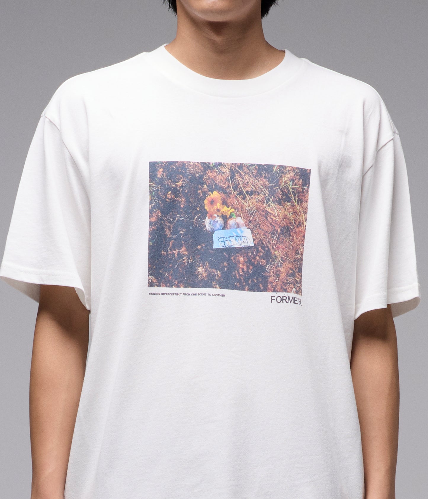 CACHE T-SHIRT // OYSTER