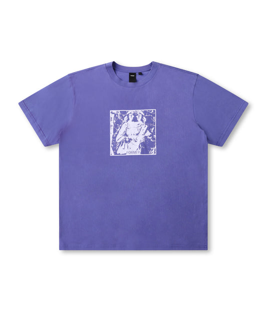 TURMOIL T-SHIRT // WASHED VIOLET