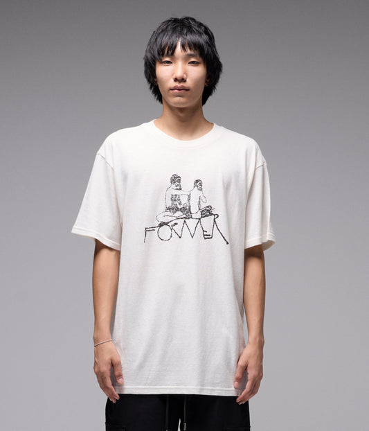 COMBUSTIBLE T-SHIRT // OYSTER