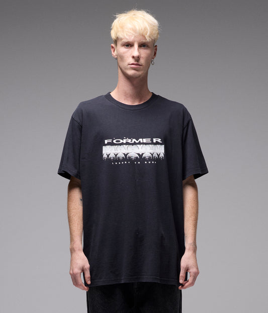 QUAVER T-SHIRT // WASHED BLACK