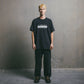 QUAVER T-SHIRT // WASHED BLACK