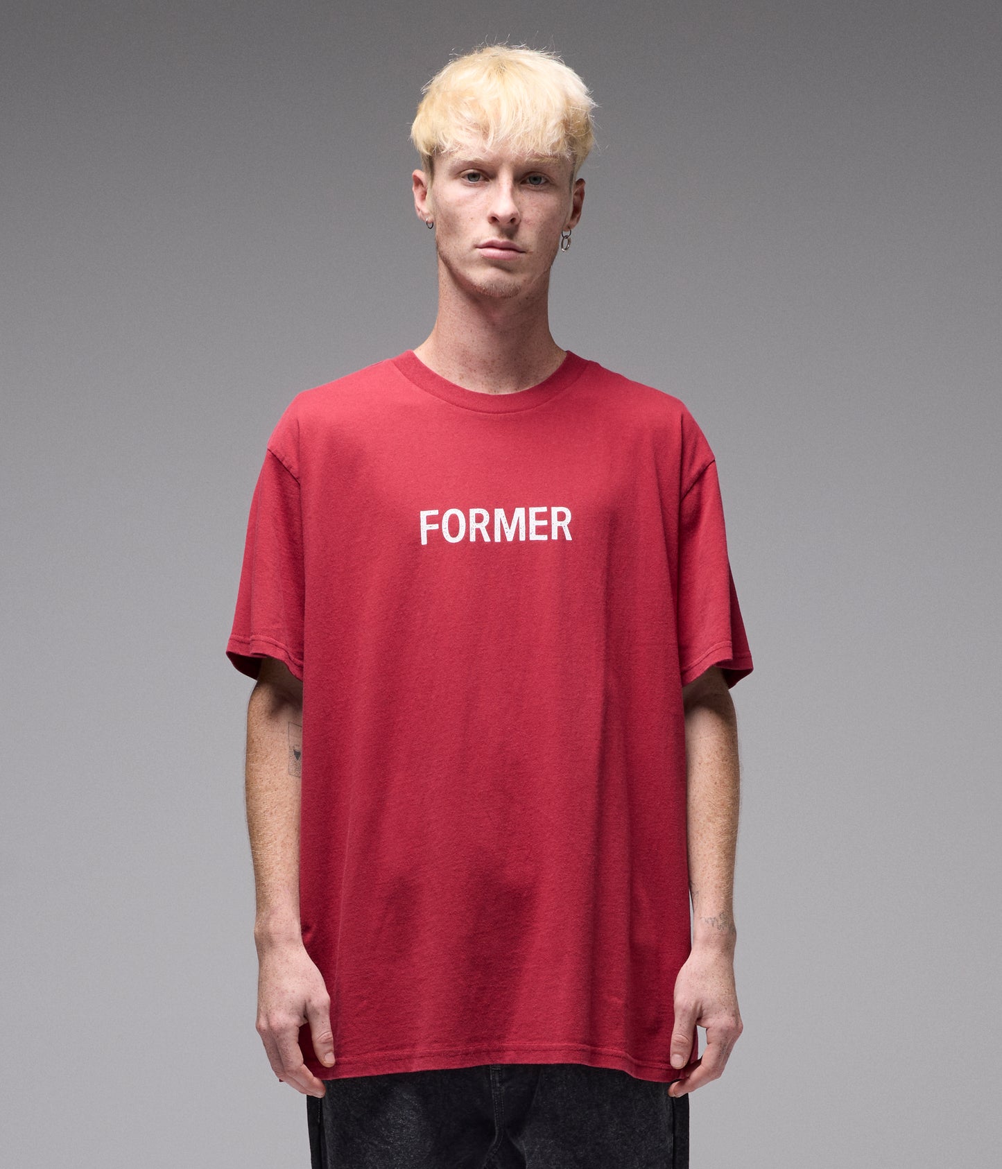 SALVAGE LEGACY T-SHIRT // WASHED CRIMSON