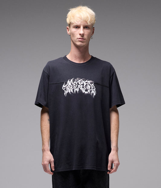 PRAISE T-SHIRT // WASHED BLACK