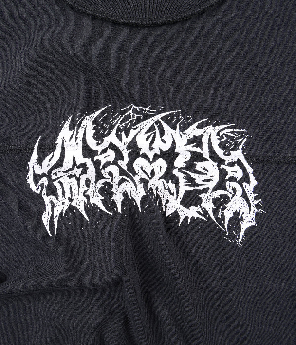 PRAISE T-SHIRT // WASHED BLACK