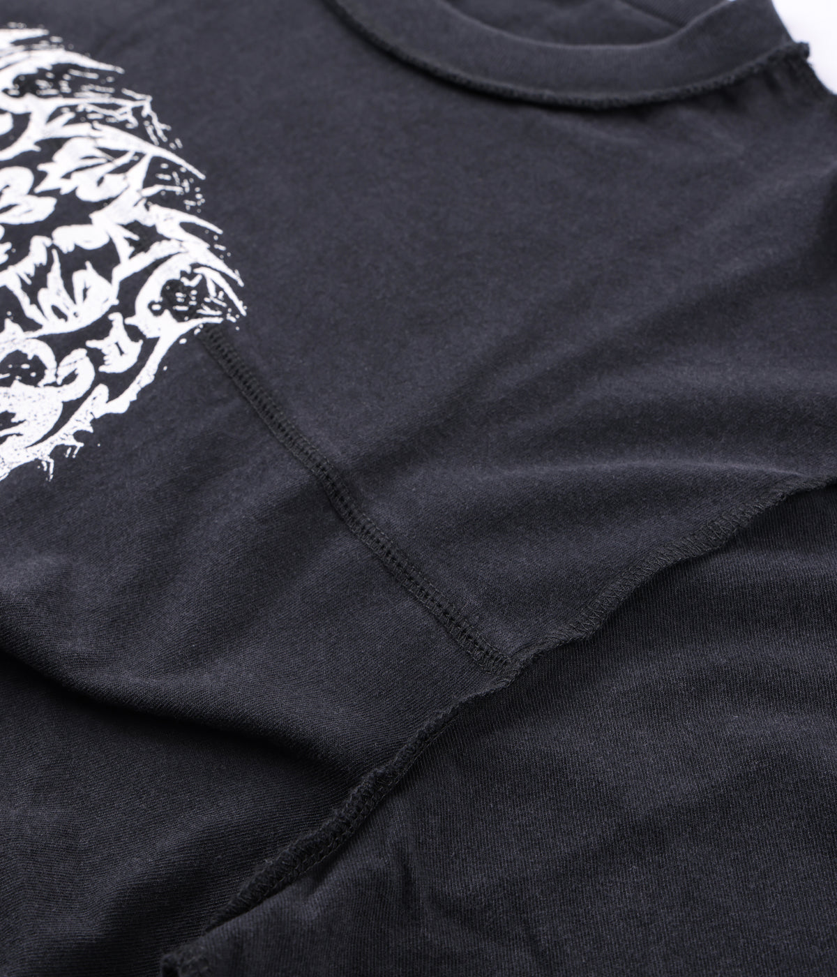 PRAISE T-SHIRT // WASHED BLACK