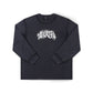 PRAISE LS T-SHIRT // WASHED BLACK