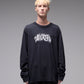 PRAISE LS T-SHIRT // WASHED BLACK