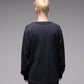 PRAISE LS T-SHIRT // WASHED BLACK