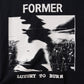 SHUNNING T-SHIRT // WASHED BLACK