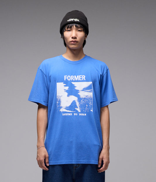 SHUNNING T-SHIRT // WASHED COBALT