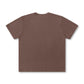 PROSCRIPTION T-SHIRT // WASHED CHOC