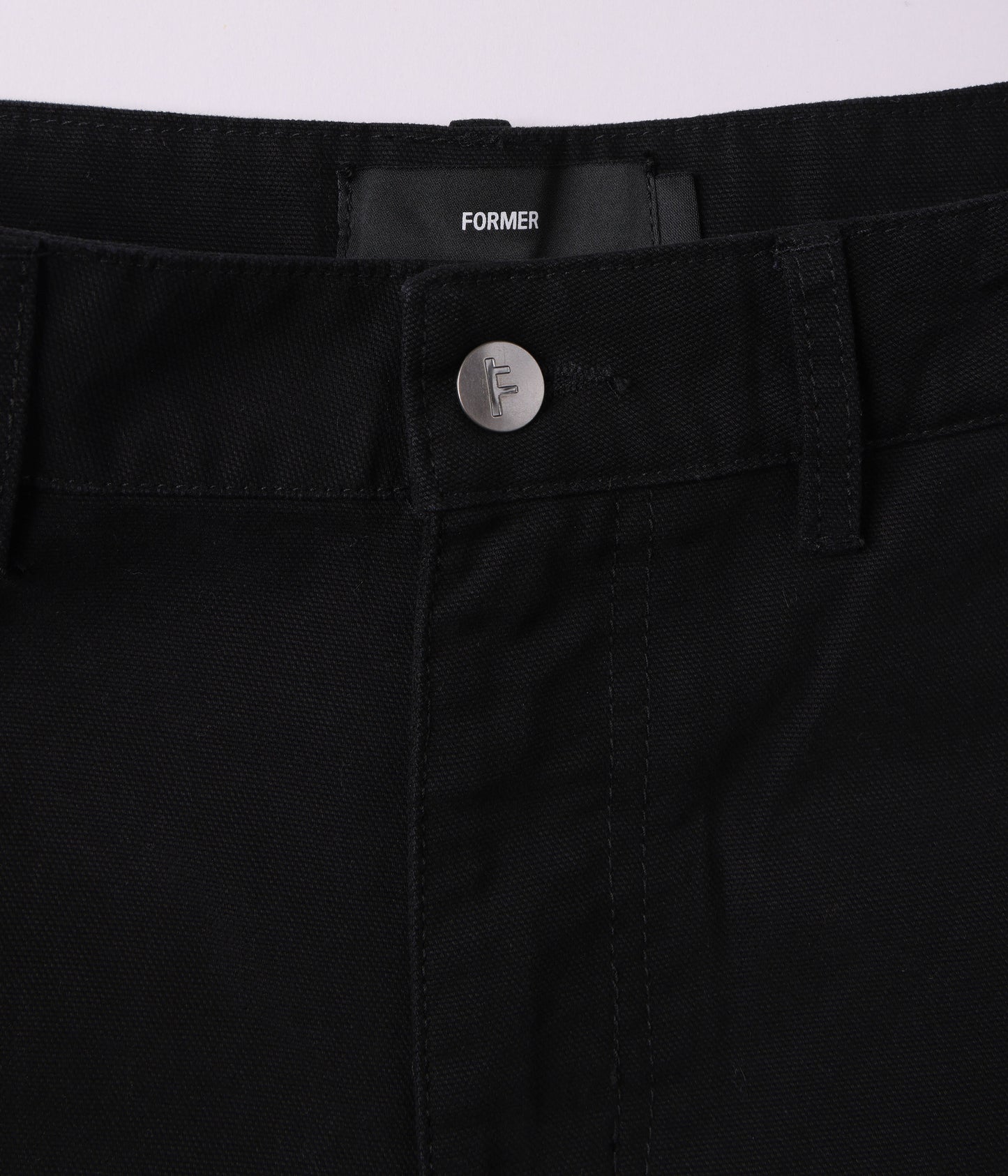 VT DISTEND 20.5' CANVAS CARPENTER SHORT // BLACK