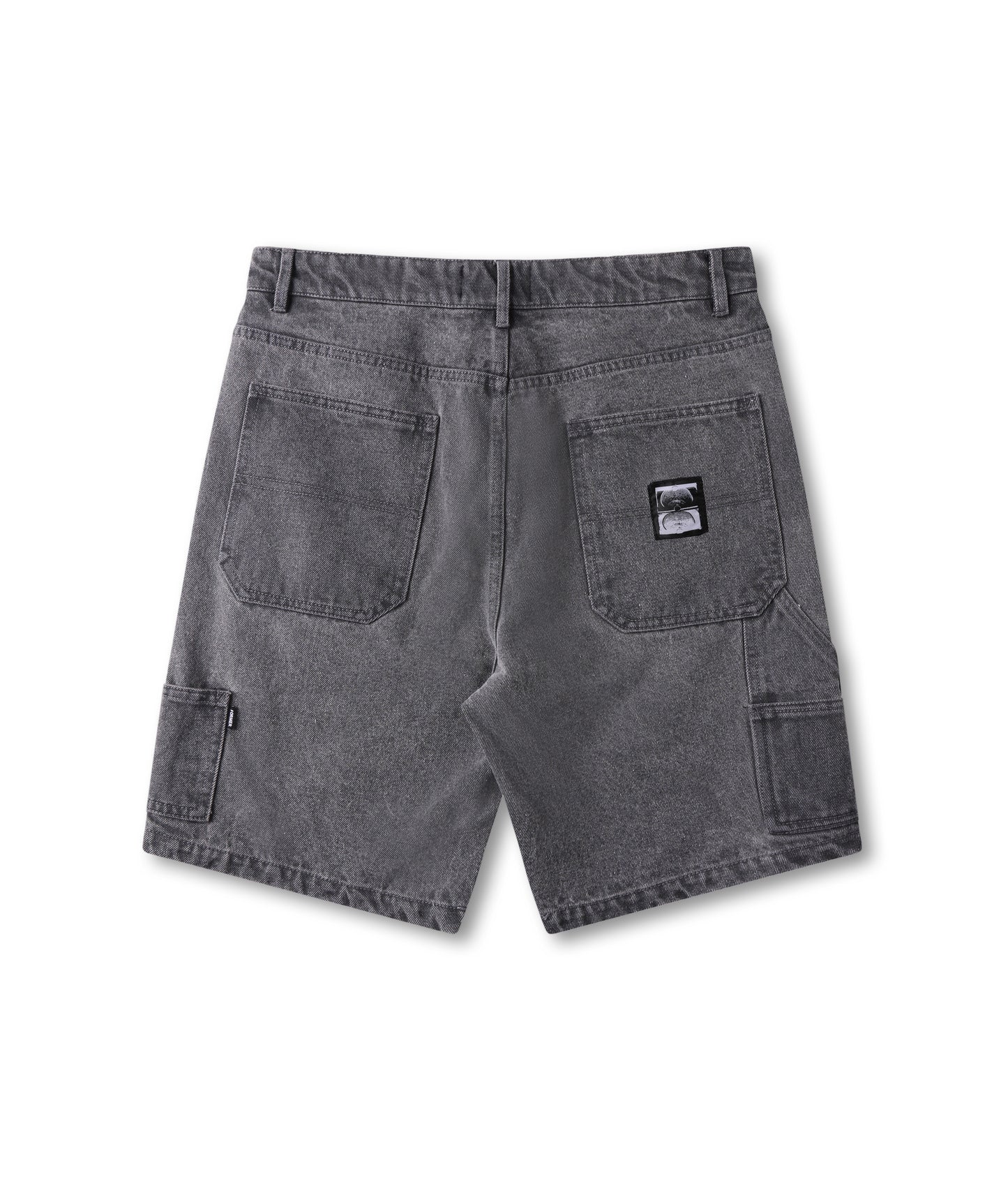 VT DISTEND  DENIM 20.5" CARPENTER SHORT // WASHED GREY