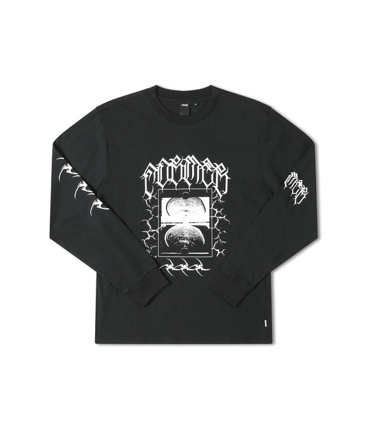 FRACTURE CRUX LS T-SHIRT // BLACK