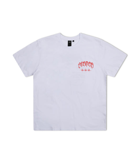 FRACTURE CRUX T-SHIRT // WHITE