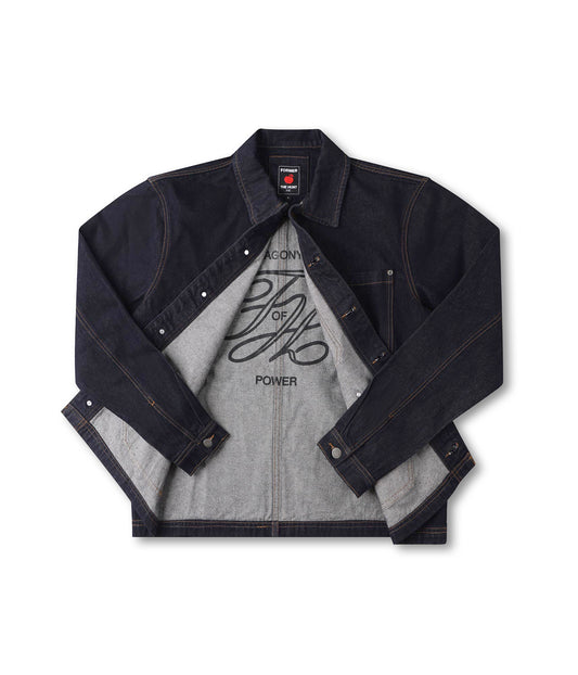 F x H JACKET // INDIGO DENIM