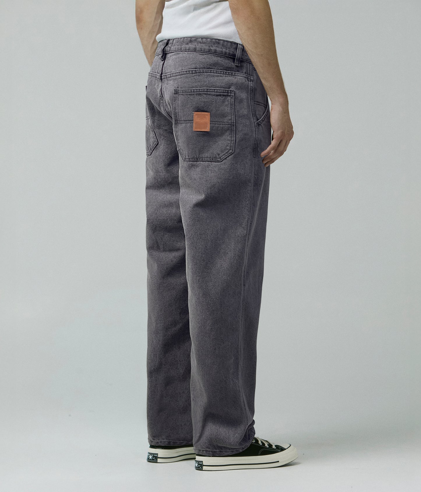 DISTEND DENIM PANT // WASHED BLACK