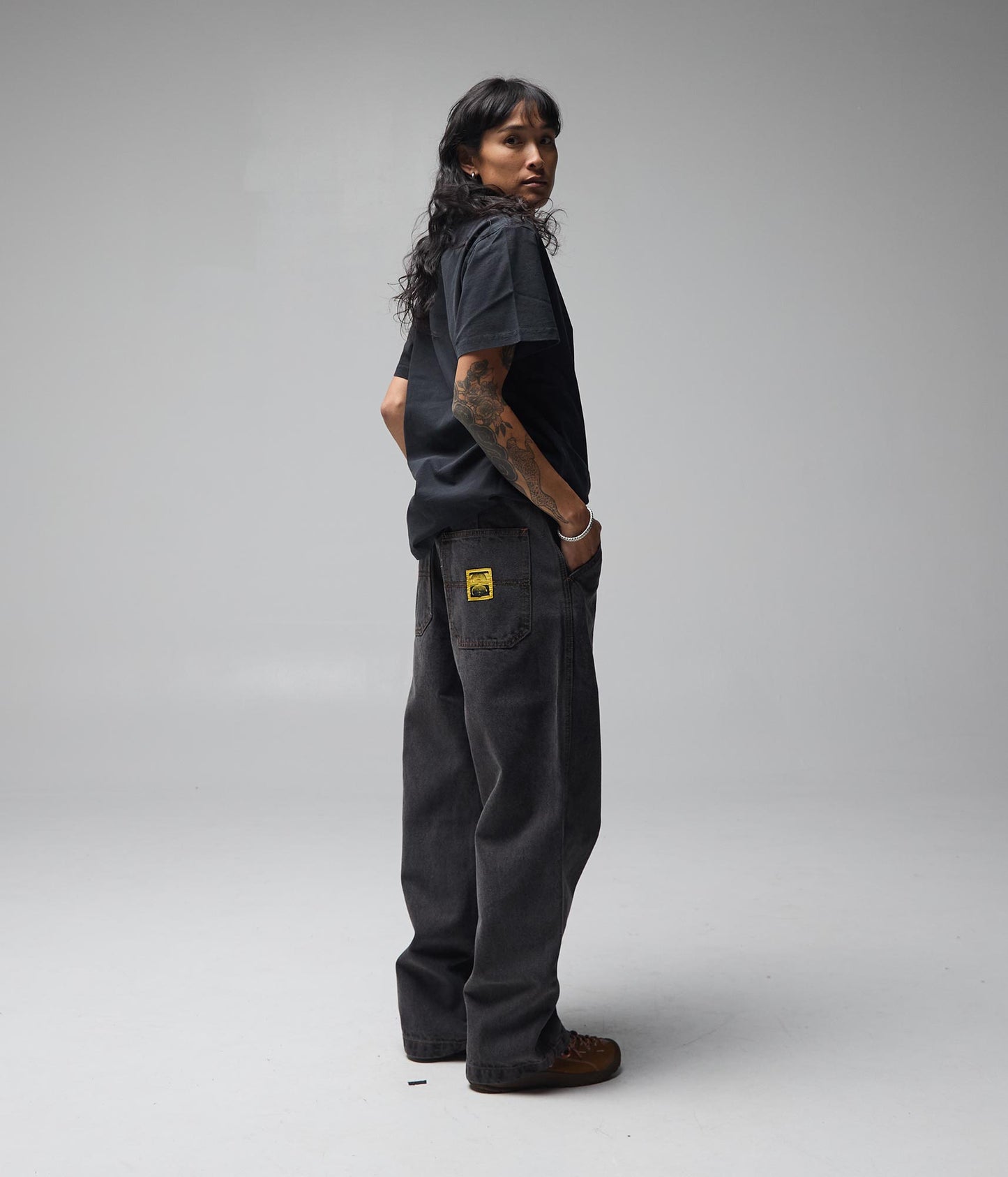 REYNOLDS DENIM PANT // WASHED BLACK