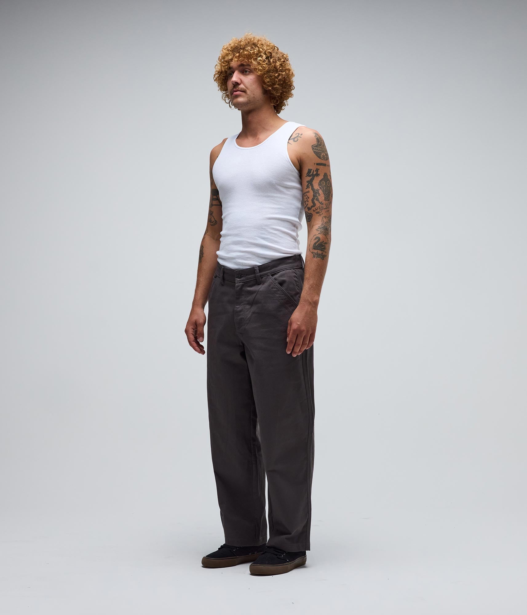 FORMER Reynolds Work Pant in GUNMETAL