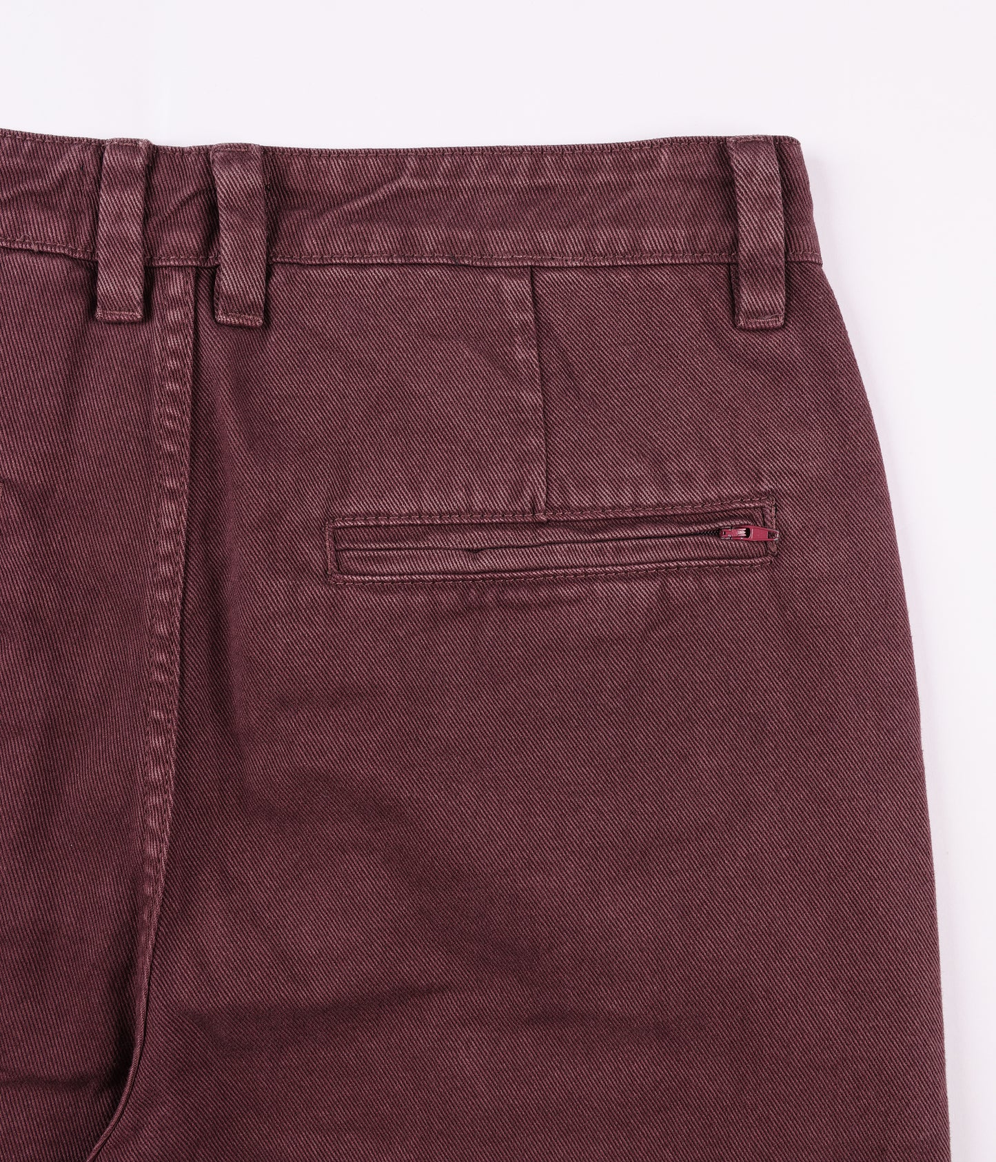 AG DENIM PANT // MAROON