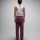 AG DENIM PANT // MAROON