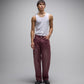 AG DENIM PANT // MAROON