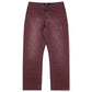 AG DENIM PANT // MAROON