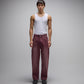 AG DENIM PANT // MAROON