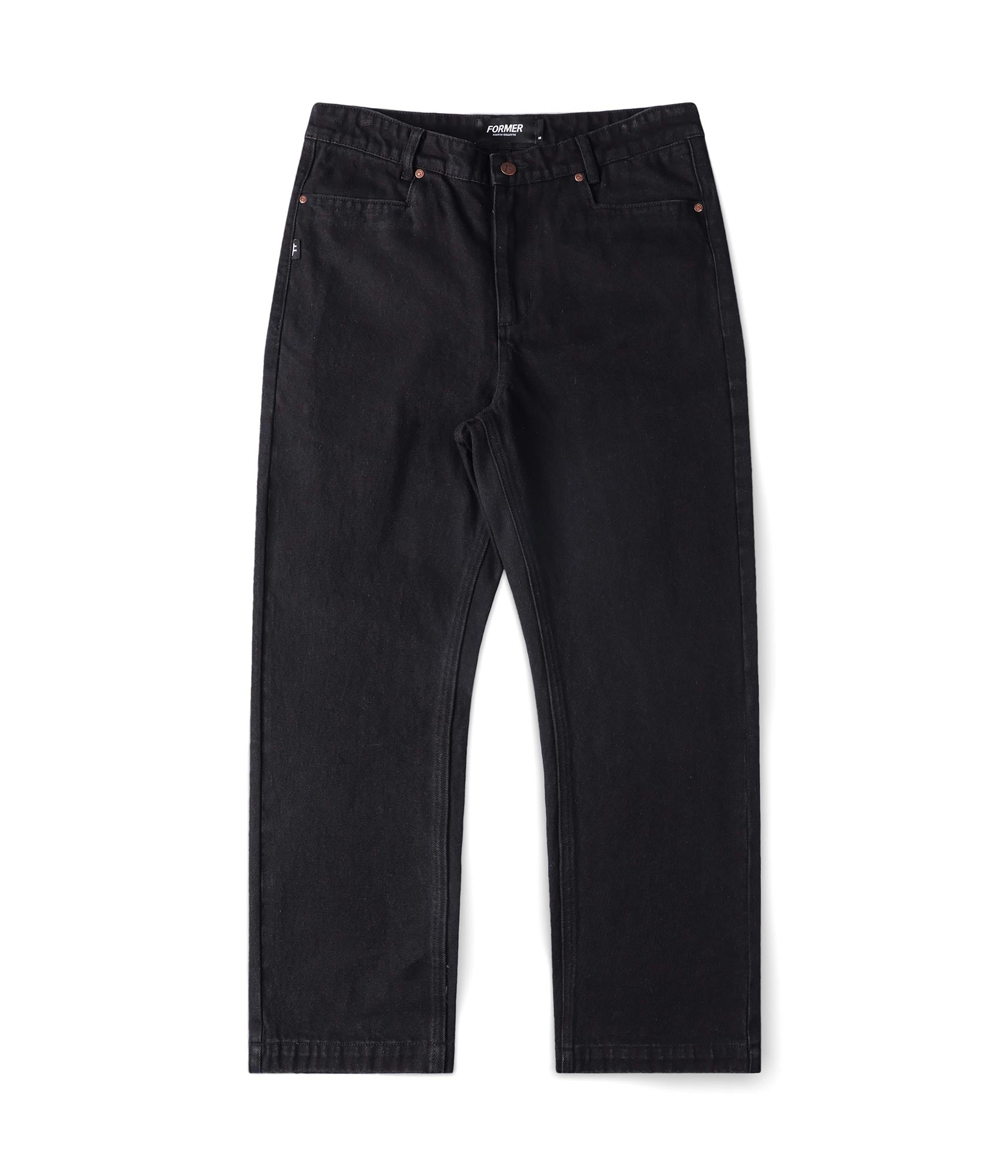 FORMER AG Denim Pant in BLACK - Pending Approval Collection