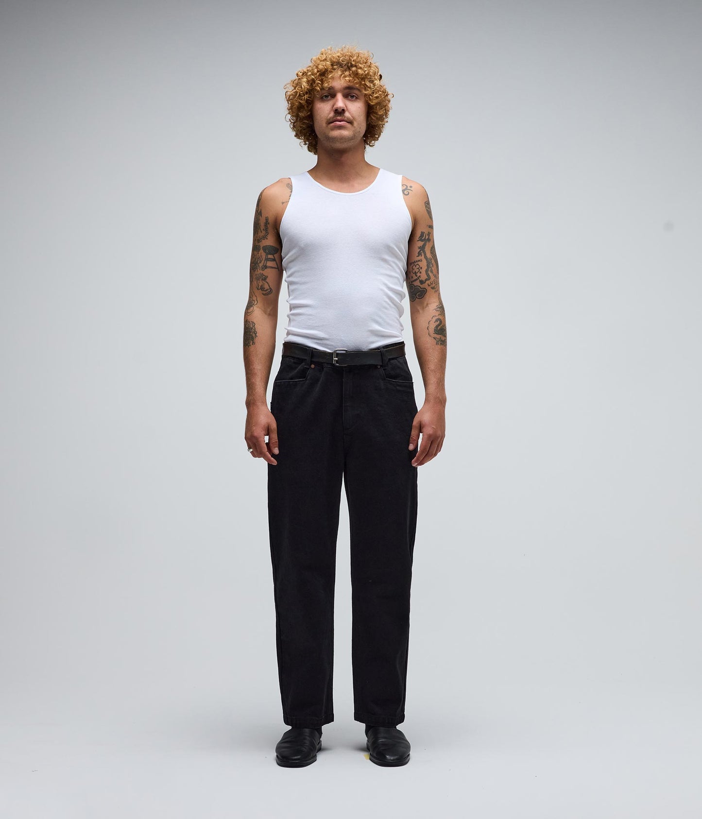 FORMER AG Denim Pant in BLACK - Pending Approval Collection