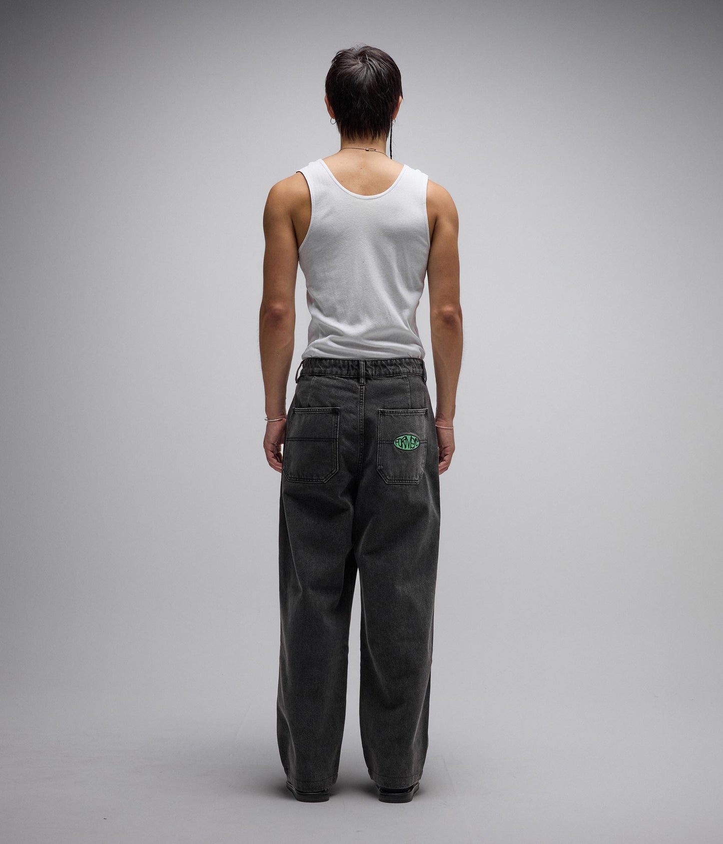 REYNOLDS DENIM PANT // SLACK WASHED BLACK