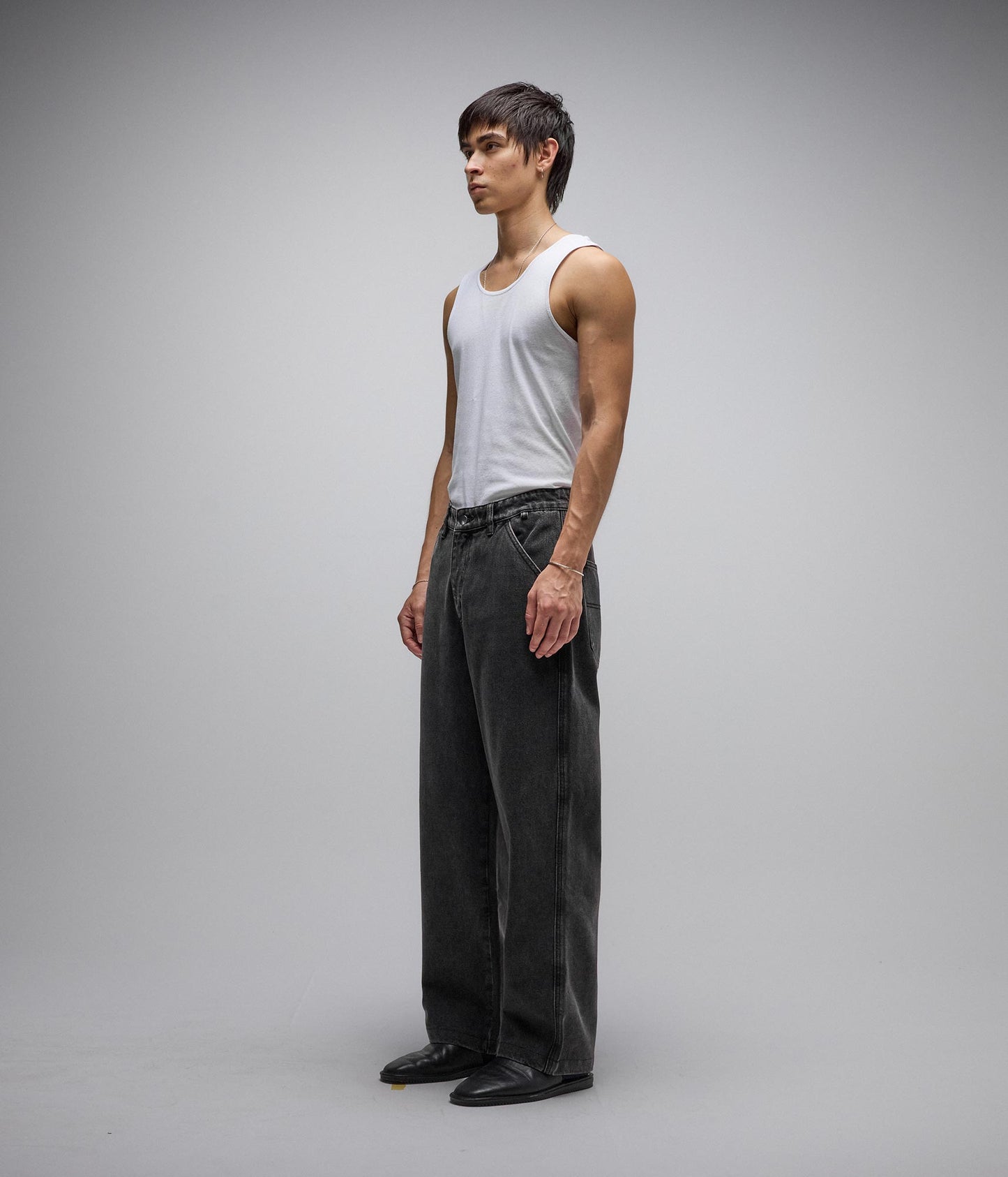 REYNOLDS DENIM PANT // SLACK WASHED BLACK