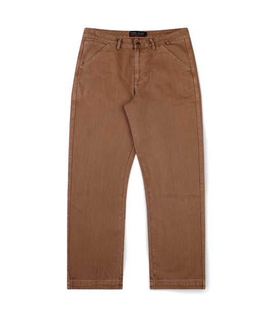 REYNOLDS DENIM PANT // WASHED BROWN