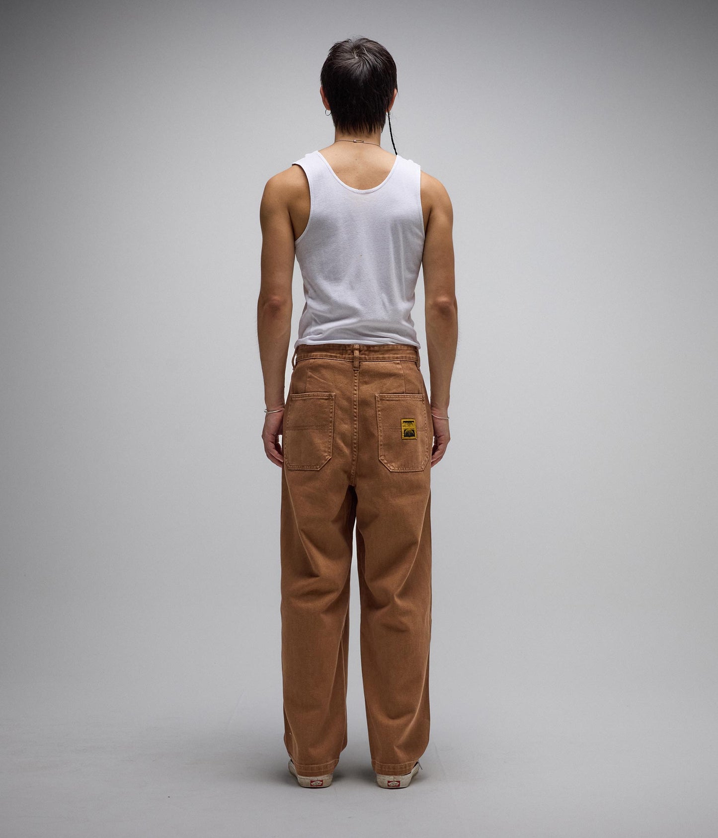 REYNOLDS DENIM PANT // WASHED BROWN