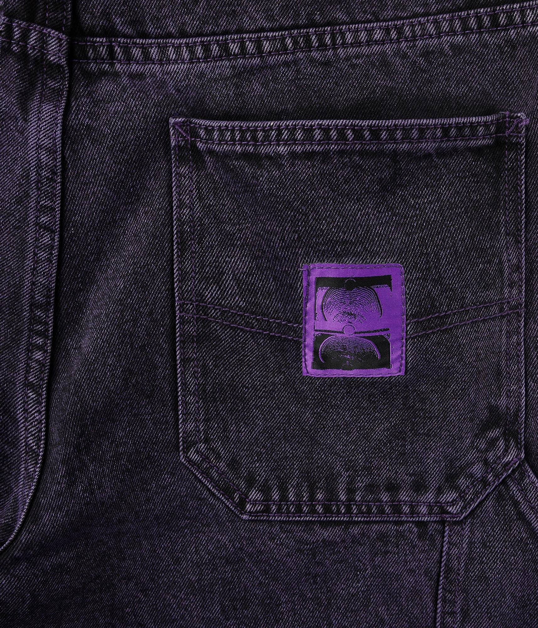 FORMER Distend Denim Pant in Washed Purple - FORMER x RAGE Collection