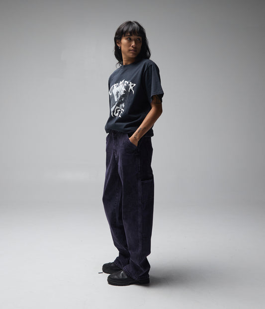 FORMER Distend Denim Pant in Washed Purple - FORMER x RAGE Collection