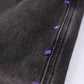 FORMER Studded Denim Pant in Washed Black - FORMER x RAGE Collection