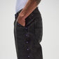 FORMER Studded Denim Pant in Washed Black - FORMER x RAGE Collection