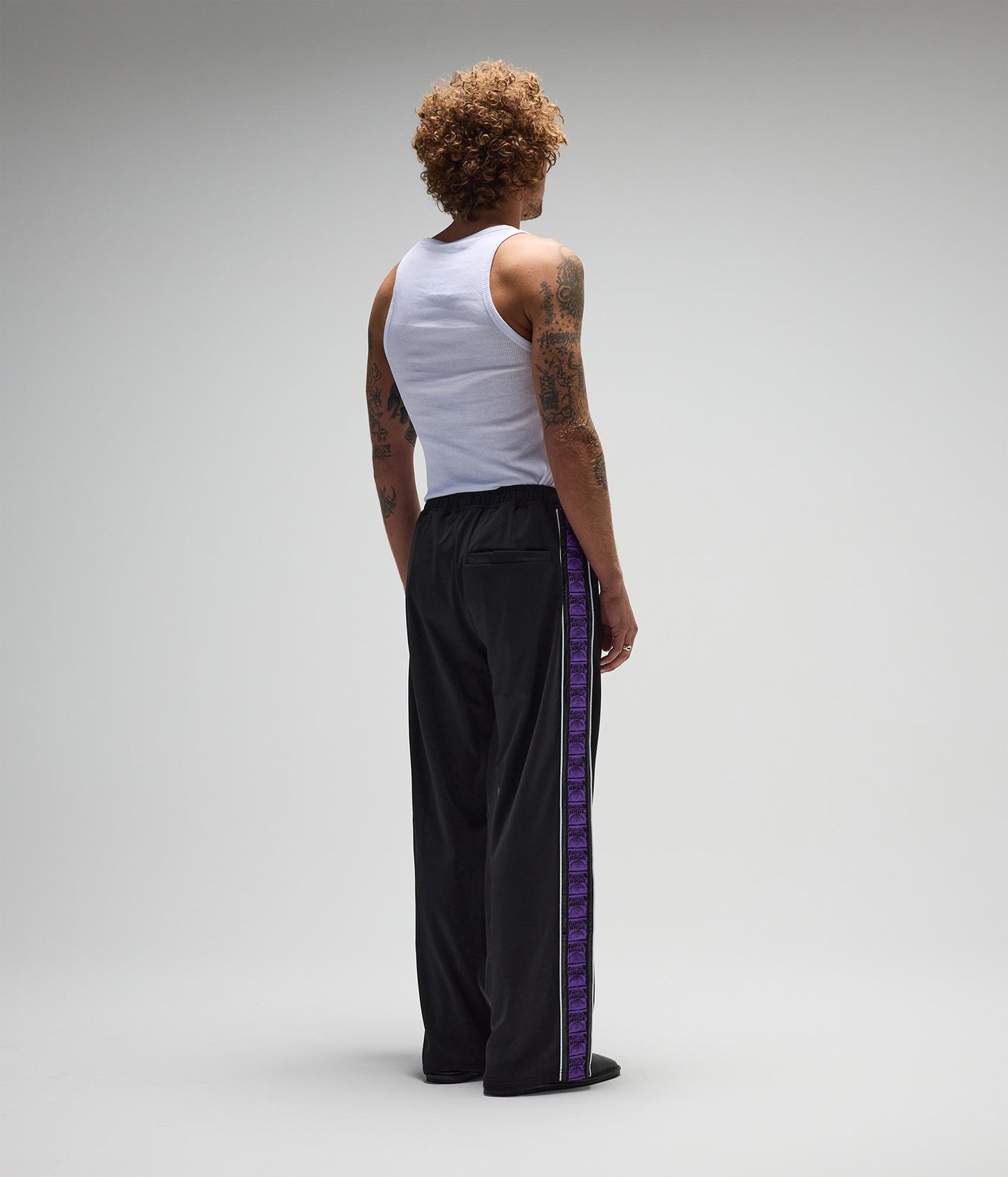 FORMER Gera Track Pant in Black - FORMER x RAGE Collection