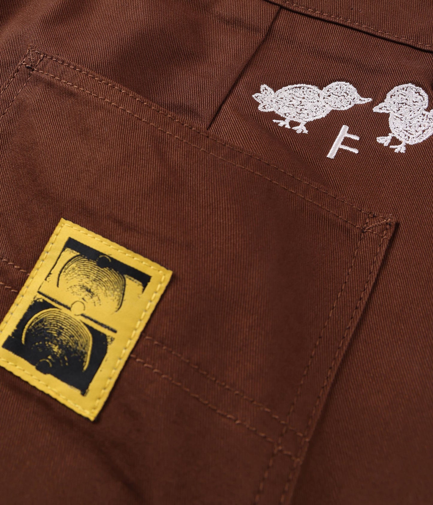 FORMER DXD Reynolds Work Pant in BROWN - Destroyed By Dane Collection