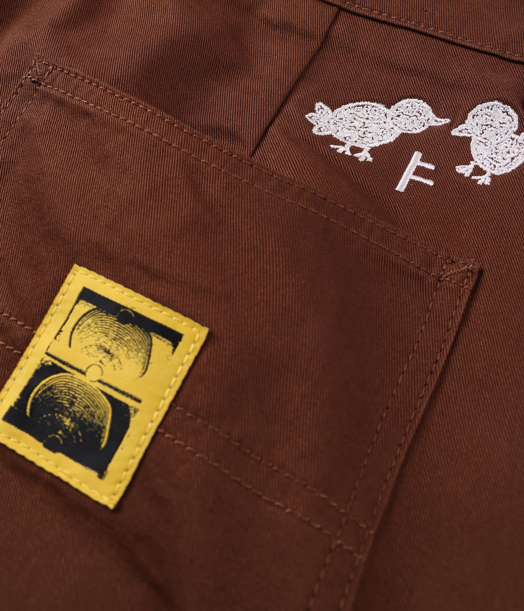 FORMER DXD Reynolds Work Pant in BROWN - Destroyed By Dane Collection